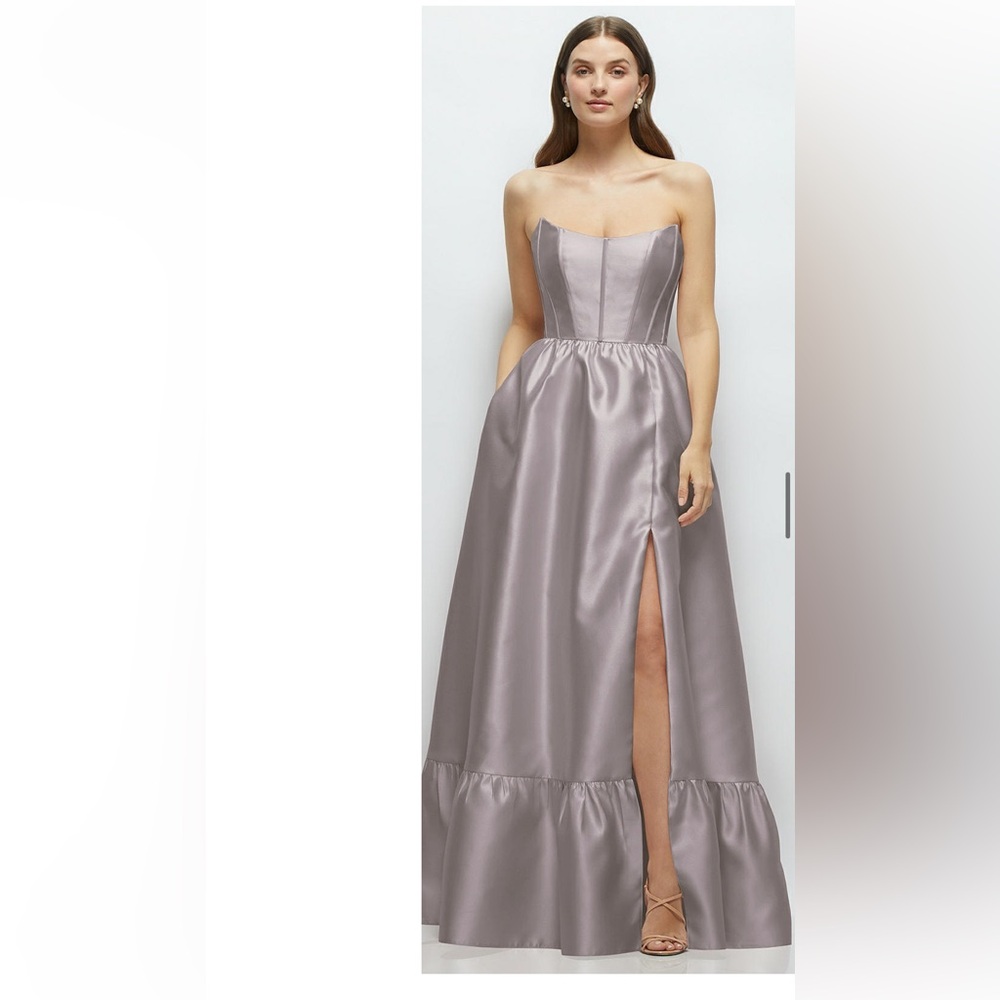 Dessy black tie gown